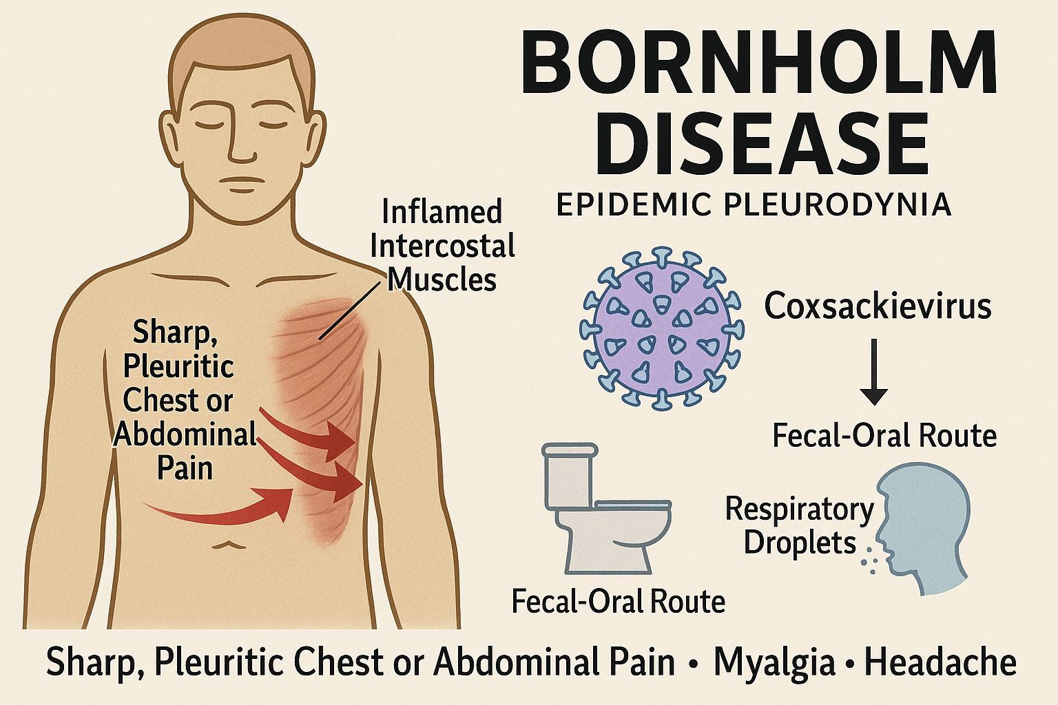 Bornholm Disease